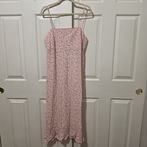 NWT VTG Y2K GAP Ditzy Floral Boho Babydoll Slip Dress Size 12 Fairy Cottage Core